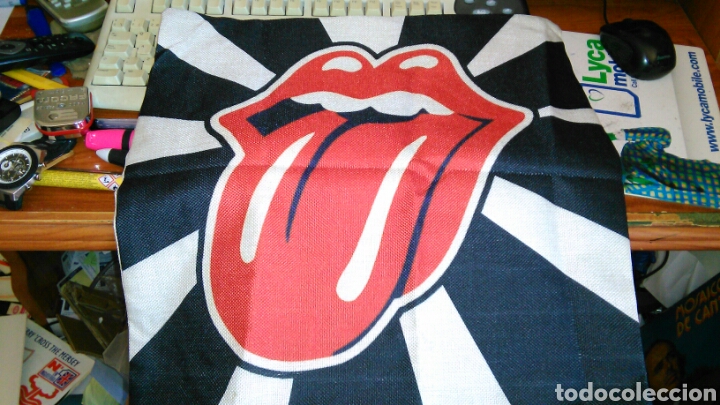M&uacute;sica de colecci&oacute;n: Funda cojin rolling stones 43x43.a estrenar