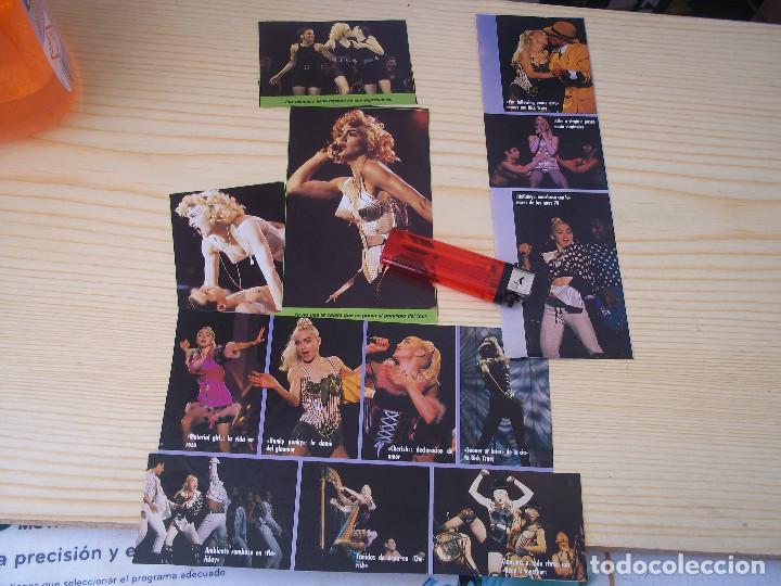 M&uacute;sica de colecci&oacute;n: LOTE RECORTES REVISTA PRENSA CONCIERTO MADONNA ESPECIAL COLECCIONISTAS