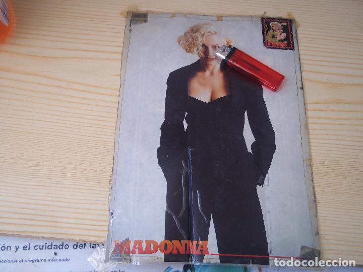 M&uacute;sica de colecci&oacute;n: ANTIGUA HOJA REVISTA SUPER POP MADONNA PLASTIFICADO ESPECIAL COLECCIONISTAS