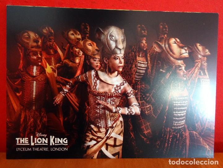 M&uacute;sica de colecci&oacute;n: El rey le&oacute;n - Postal Musical Londres - Foto 1