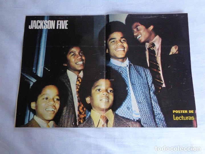 M&uacute;sica de colecci&oacute;n: POSTER DE LA REVISTA LECTURAS - JACKSON FIVE - 31X46 - MICHAEL JACKSON