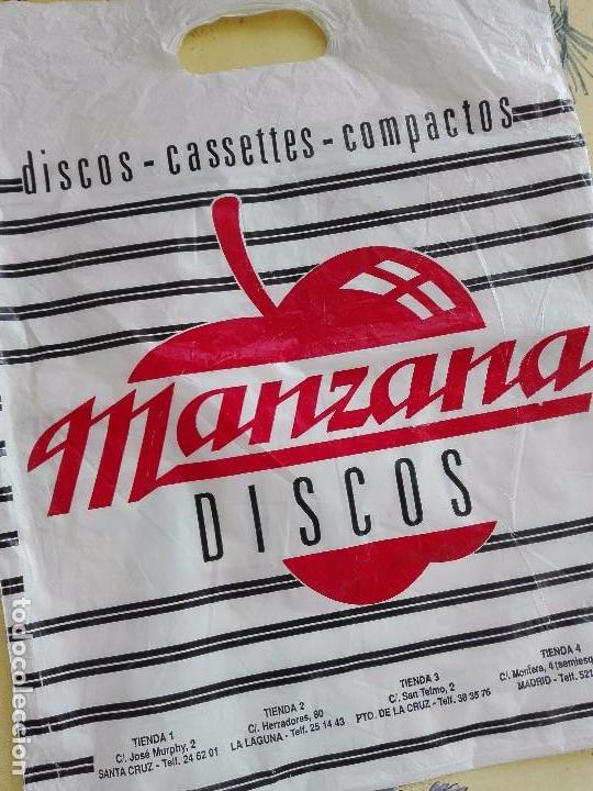 M&uacute;sica de colecci&oacute;n: BOLSA PLASTICO - MANZANA DISCOS - 1990S - Foto 1