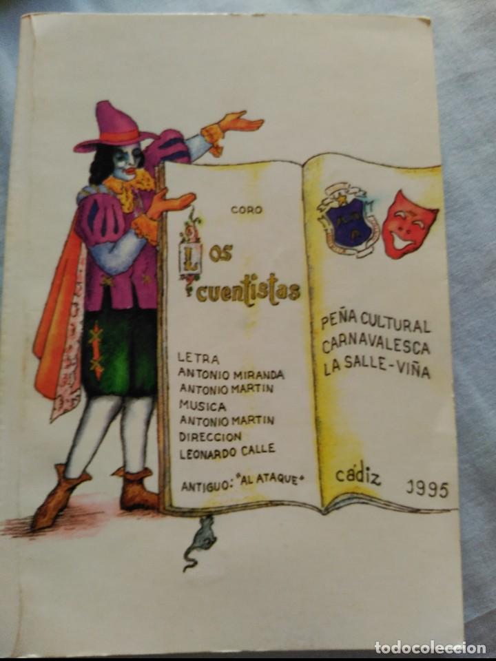 M&uacute;sica de colecci&oacute;n: carnaval de cadiz libreto coro los cuentistas 1995