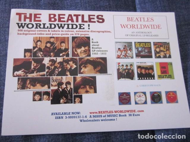 M&uacute;sica de colecci&oacute;n: FLYER THE BEATLES WORLDWIDE. - Foto 1