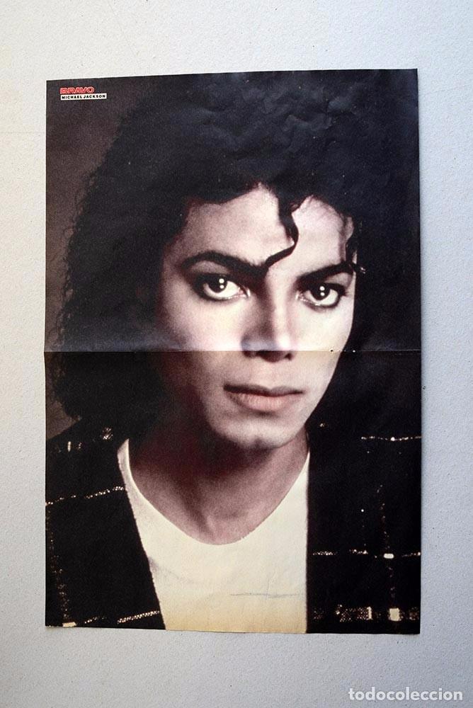 M&uacute;sica de colecci&oacute;n: antiguo poster michael jackson a&ntilde;o 1987