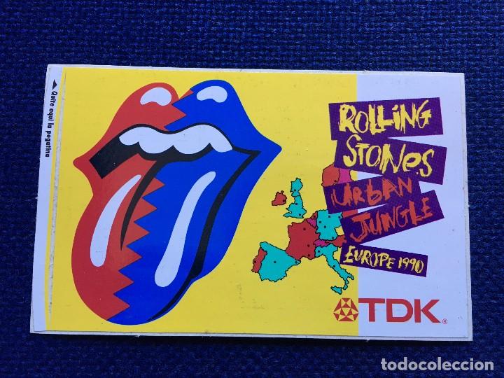 M&uacute;sica de colecci&oacute;n: R3227 PEGATINA ADHESIVO ROLLING STONES URBAN JUNGLE TDK