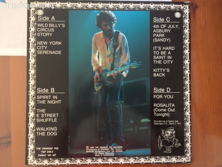 M&uacute;sica de colecci&oacute;n: Bruce Springsteen lp pirata - Foto 2