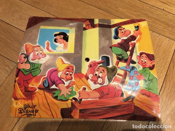 M&uacute;sica de colecci&oacute;n: POSTAL SONORA FONOSCOPE LOS SIETE ENANITOS TRABAJANDO LA CASITA DEL BOSQUE 1958