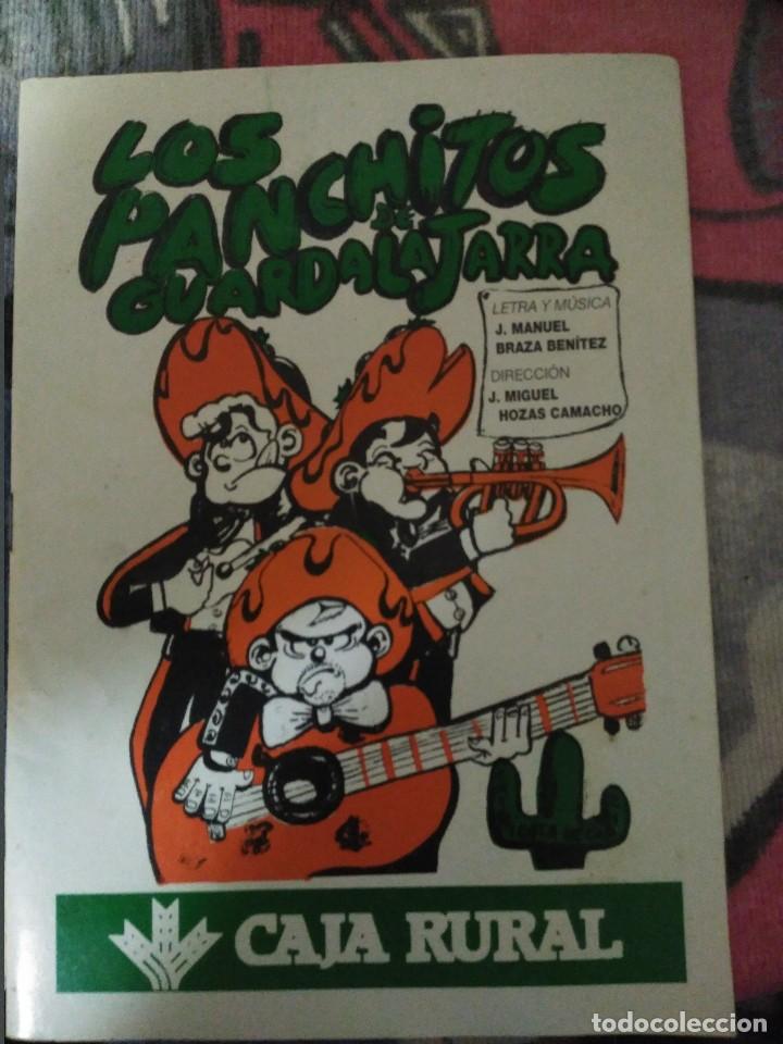 M&uacute;sica de colecci&oacute;n: carnaval de cadiz  chirigota  libreto los panchitos de guadalajarra