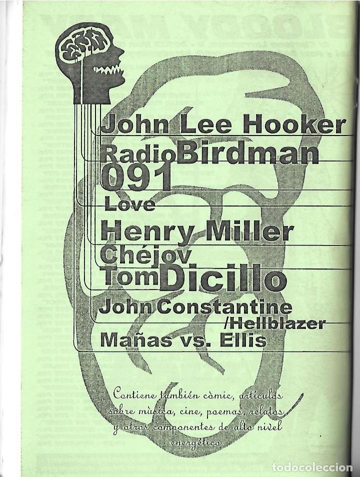 M&uacute;sica de colecci&oacute;n: MATERIAL DE DESECHO (FANZINE). Original de 2000 - Foto 2