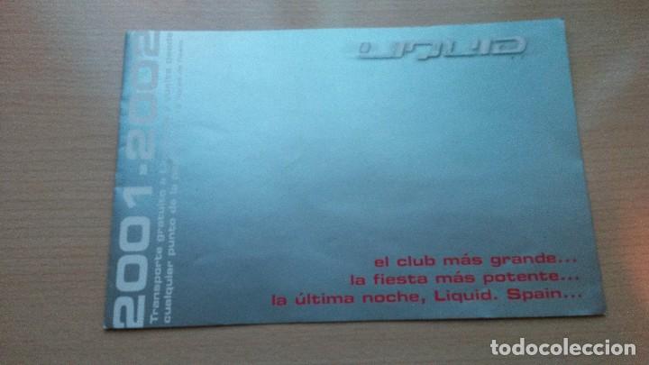 M&uacute;sica de colecci&oacute;n: Flyer Discoteca Liquid - Foto 1