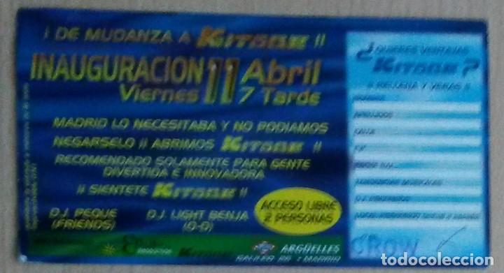 M&uacute;sica de colecci&oacute;n: Flyer Discoteca Kitsch - Foto 2