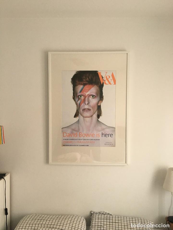 Música de colección: Póster David Bowie Original Expo Londres 2013 - Foto 3 - 114837699