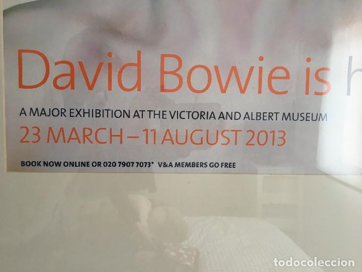 Música de colección: Póster David Bowie Original Expo Londres 2013 - Foto 5 - 114837699