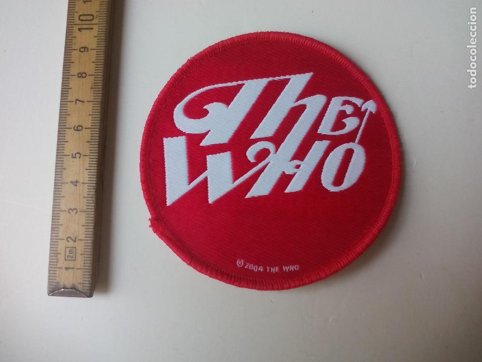 M&uacute;sica de colecci&oacute;n: THE WHO. PARCHE DE TELA, EMBLEMA, ESCUDO