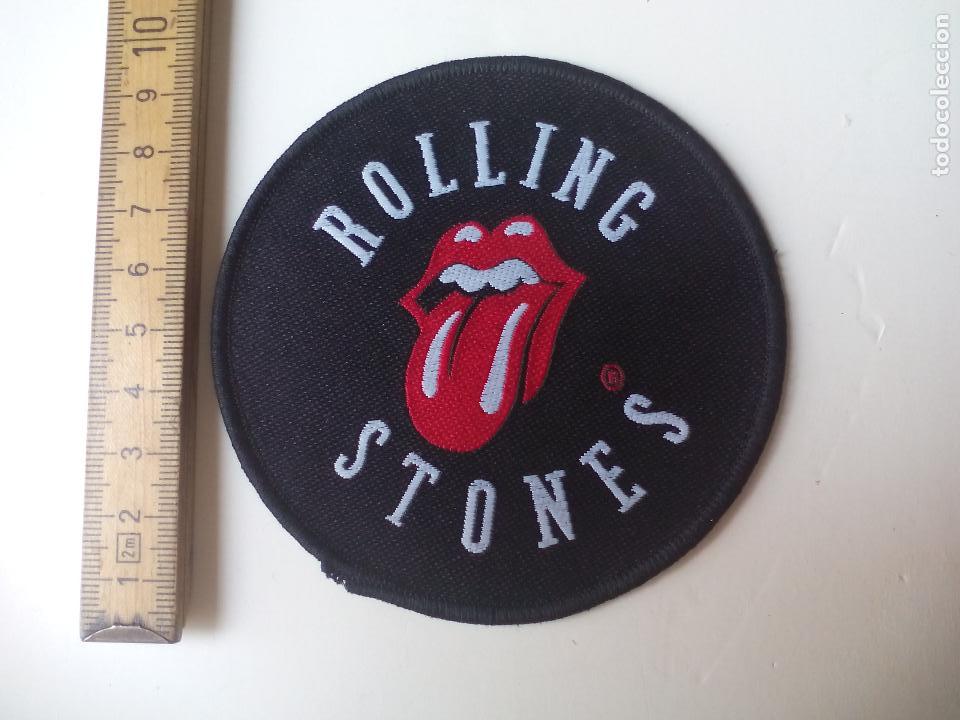 M&uacute;sica de colecci&oacute;n: ROLLING STONES. PARCHE DE TELA, EMBLEMA, ESCUDO