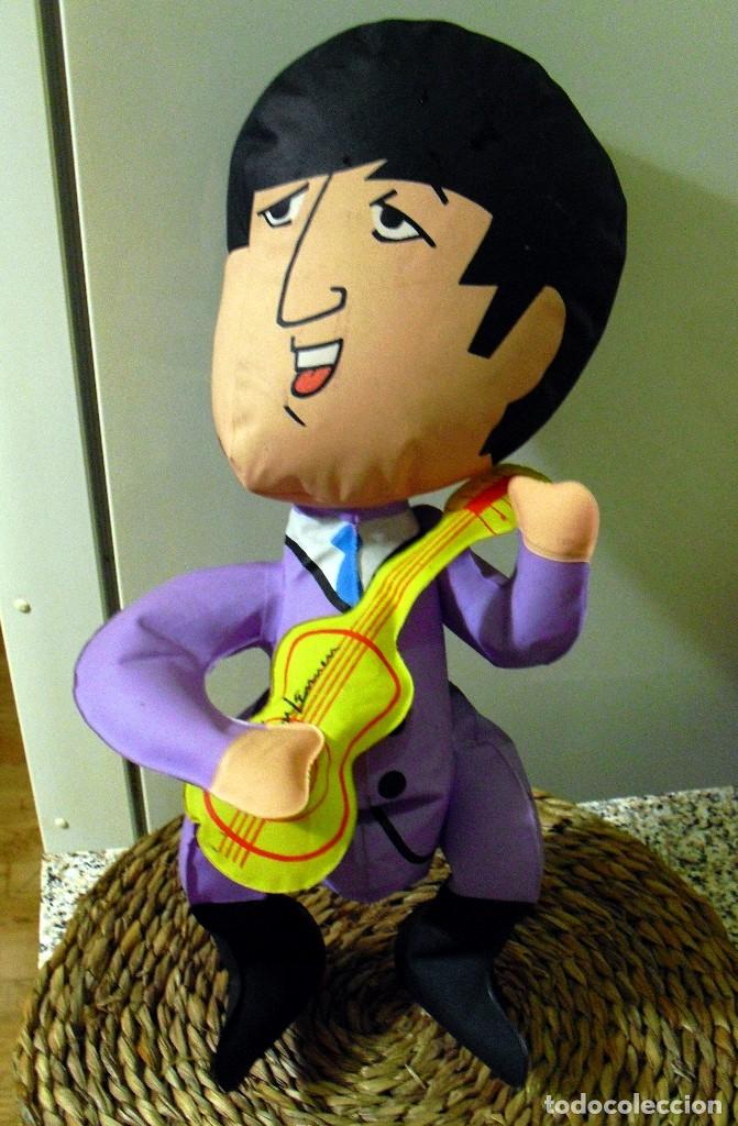 M&uacute;sica de colecci&oacute;n: THE BEATLES: JOHN LENNON CARTOON FIGURA INFLABLE ORIGINAL 1966 MUY BUEN ESTADO UNICA!