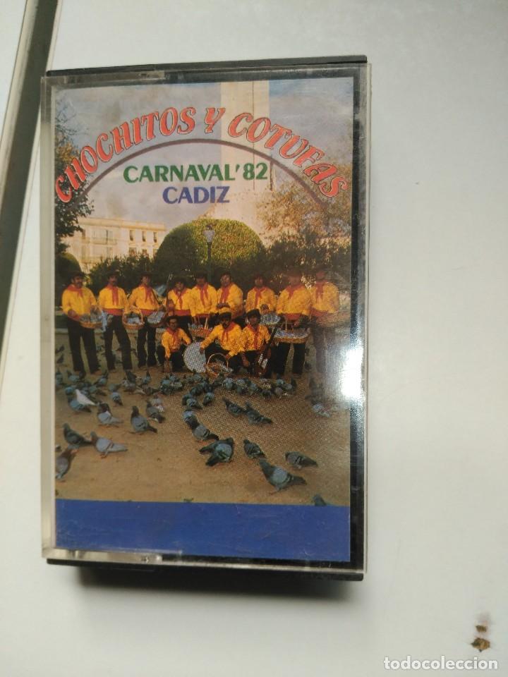 M&uacute;sica de colecci&oacute;n: carnaval de cadiz casete  chirigota chochitos y cotufas