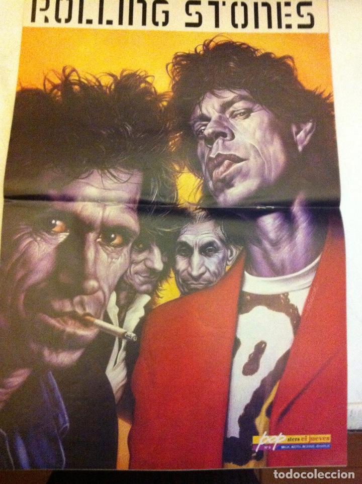 M&uacute;sica de colecci&oacute;n: Rolling Stones- revista el jueves1996- con poster