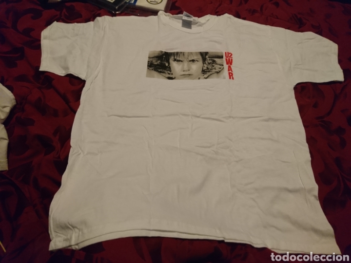 M&uacute;sica de colecci&oacute;n: Camiseta varias tallas U2. 100% algod&oacute;n.