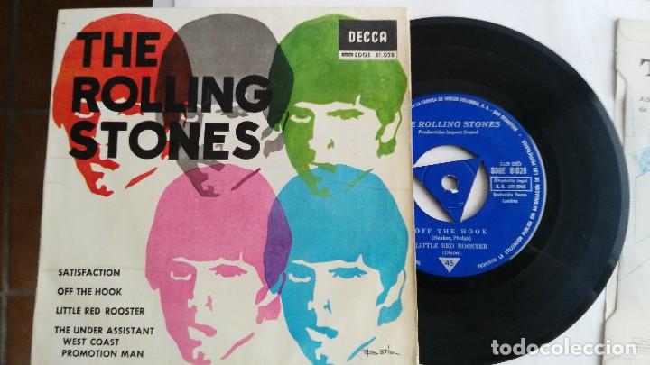 M&uacute;sica de colecci&oacute;n: ANTIGUO DISCO DE ROLLING STONE SATISFATION - Foto 2