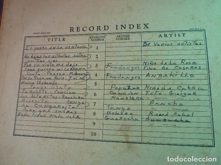 M&uacute;sica de colecci&oacute;n: ALBUM VACIO PARA DISCOS DE VINILO - Foto 3