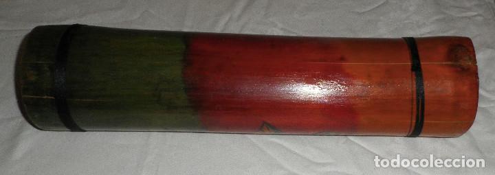M&uacute;sica de colecci&oacute;n: tambor de ca&ntilde;a de bambu cubano - Foto 2