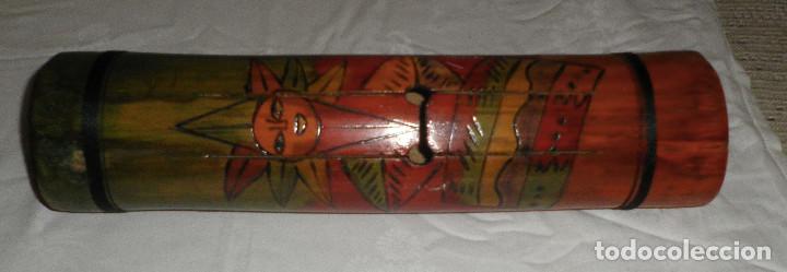 M&uacute;sica de colecci&oacute;n: tambor de ca&ntilde;a de bambu cubano - Foto 3