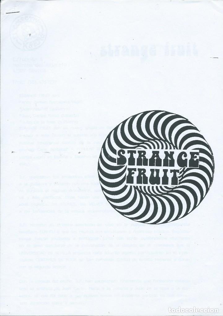 M&uacute;sica de colecci&oacute;n: STRANGE FRUIT, DOSIER PRENSA - Foto 1
