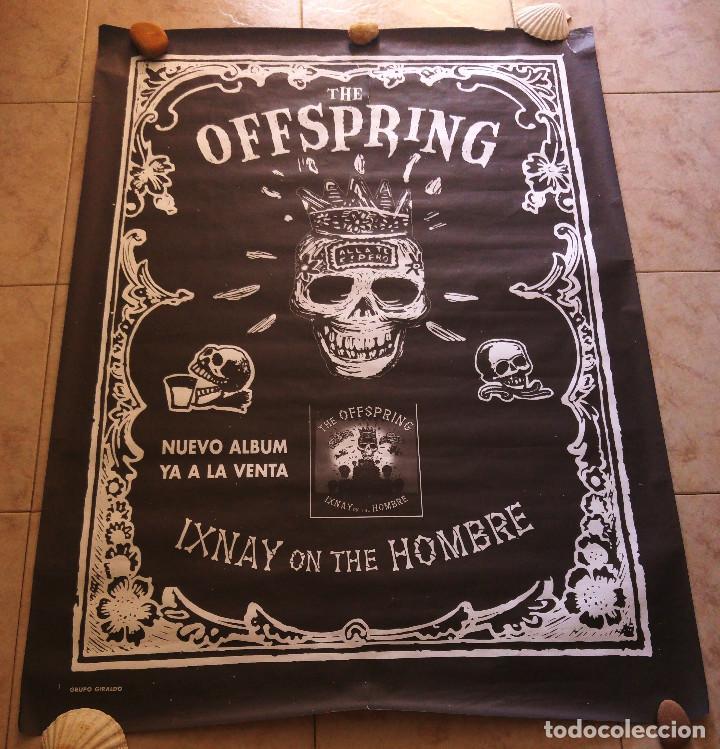 Collectible Music: CARTEL THE OFFSPRING. ALBUM IXNAY ON THE HOMBRE. GRUPO GIRALDO. A&Ntilde;O 1997. 140 x 100 CM