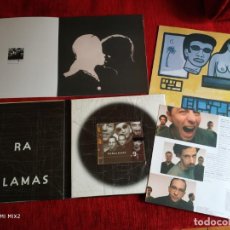 Música de colección: PARALAMAS GRAN CAJA PROMO 9 LUNAS LIBRETO CD LÁMINAS DE ALTO VALOR ARTÍSTICO. Lote 132545690