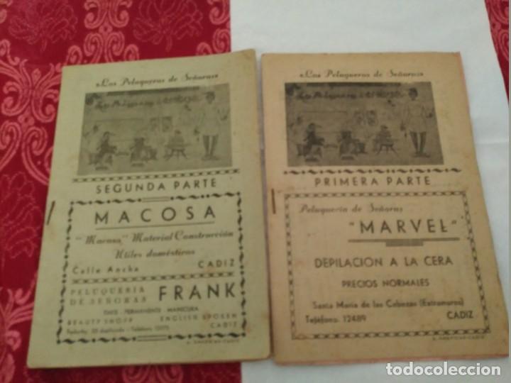 M&uacute;sica de colecci&oacute;n: carnaval de cadiz  los peluqueros de se&ntilde;oras  1954 1 y 2 parte