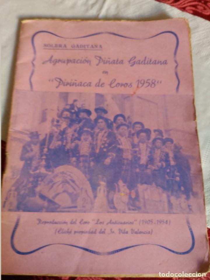 M&uacute;sica de colecci&oacute;n: carnaval de cadiz agrupacion pi&ntilde;ata gaditana en piri&ntilde;aca de coros 1958