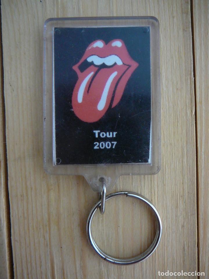 M&uacute;sica de colecci&oacute;n: LLavero The Rolling Stones Tour 2007. Rolling&acute;s. Rollings.