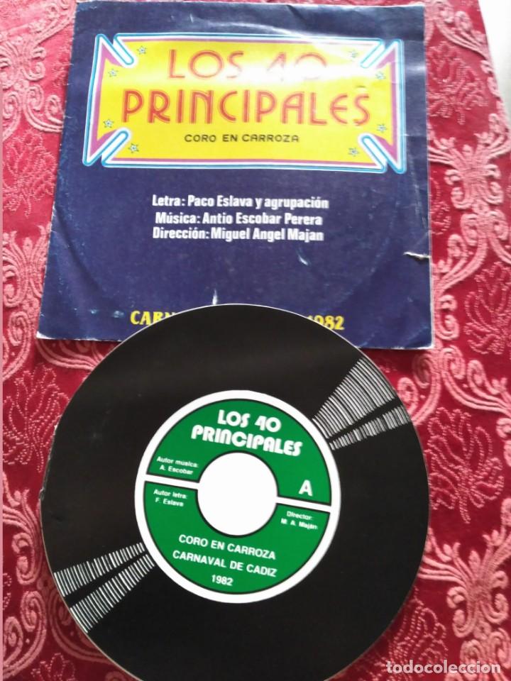 M&uacute;sica de colecci&oacute;n: carnaval de cadiz coro los 40 principales libreto 1982