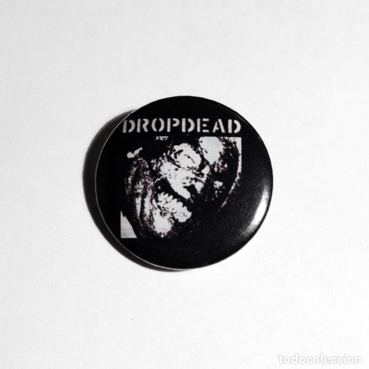 Collectible Music: DROPDEAD - CHAPA 31mm (CON IMPERDIBLE) - HARDCORE THRASH
