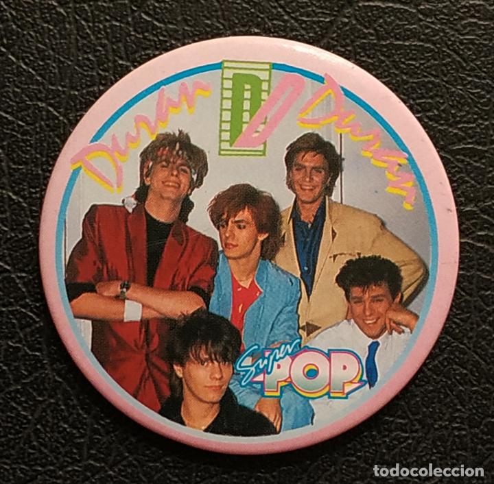 M&uacute;sica de colecci&oacute;n: CHAPA - PIN DURAN DURAN - SUPER POP - A&Ntilde;OS 80