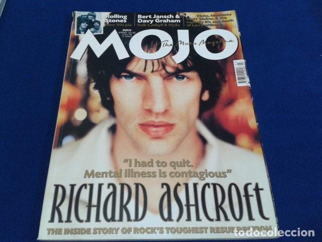 M&uacute;sica de colecci&oacute;n: REVISTA MOJO THE MUSIC MAGAZINE ( RICHARD ASHCROFT , ROLLING STONES... ) JULIO 2000 N&ordm; 80 ENGLAND