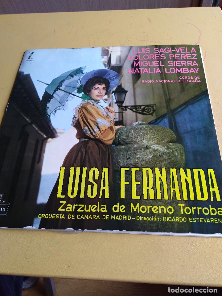 M&uacute;sica de colecci&oacute;n: ZARZUELA LUISA FERNANDA - Foto 1