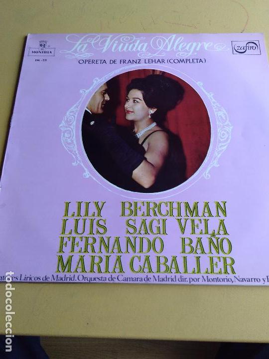 M&uacute;sica de colecci&oacute;n: OPERETA LA VIUDA ALEGRE - Foto 1