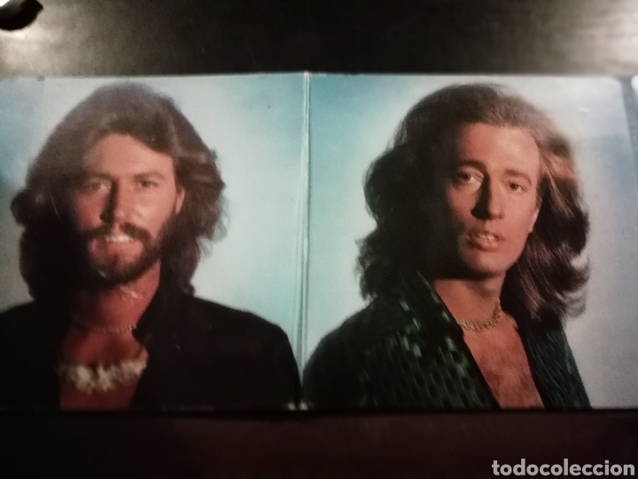 M&uacute;sica de colecci&oacute;n: Poster triptico de cart&oacute;n de los bee gees, musica