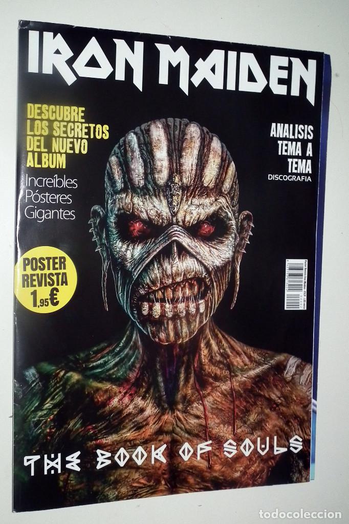 Collectible Music: REVISTA IRON MAIDEN - THE BOOK OF SOULS - POSTER