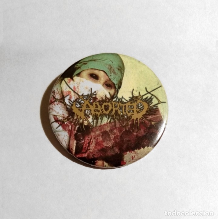 M&uacute;sica de colecci&oacute;n: ABORTED - GOREMAGEDDON IM&Aacute;N NEVERA 59MM - DEATH METAL - Foto 1