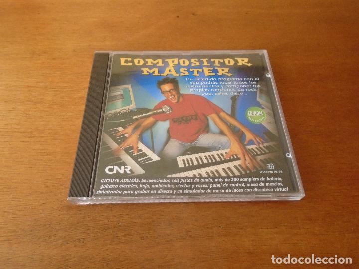 M&uacute;sica de colecci&oacute;n: CD ROM. COMPOSITOR MASTER. PROGRAMA PARA COMPONER M&Uacute;SICA