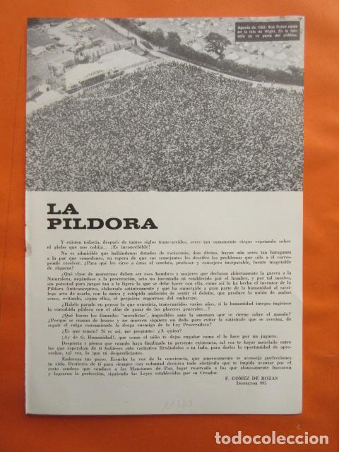 Musica di collezione: ARTICULO 1970 - AGOSTO 1969 BOB DYLAN CANTA EN LA ISLA DE WIGHT