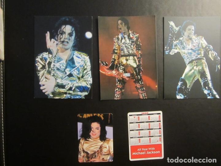 M&uacute;sica de colecci&oacute;n: LOTE 3 POSTALES VINTAGE MAS CALENDARIO DE 1998 MICHAEL JACKSON
