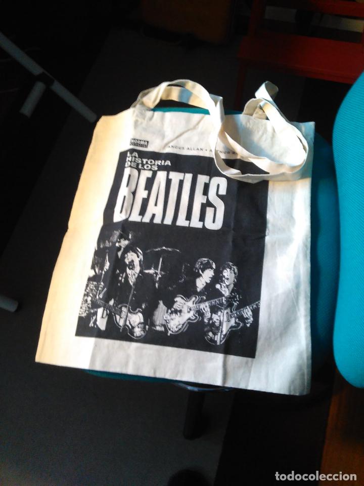M&uacute;sica de colecci&oacute;n: bolsa de tela LA HISTORIA DE LOS BEATLES (norma. 2018) conexion: comic Angus Allan y Arthur Ranson