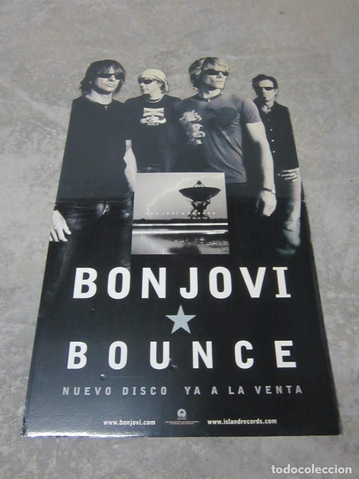 M&uacute;sica de colecci&oacute;n: DISPLAY PROMOCIONAL BON JON JOVI BOUNCE 1,5 M X 0,9 M OCTUBRE 2002
