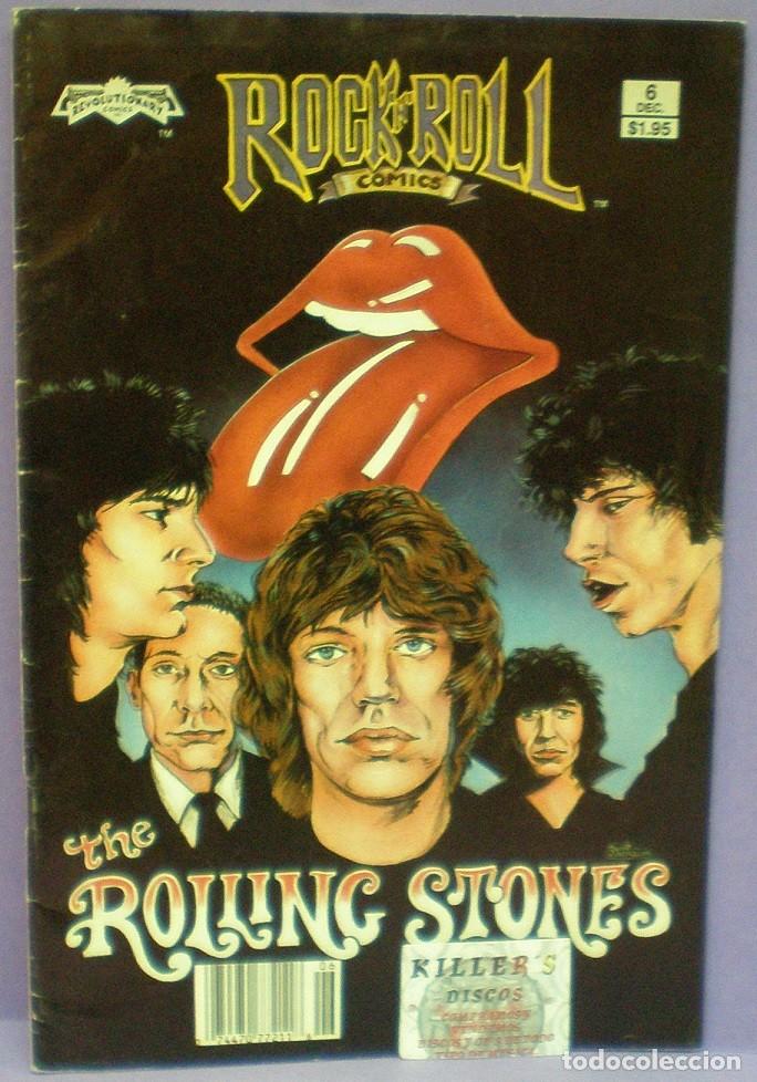 M&uacute;sica de colecci&oacute;n: The Rolling Stones - Rock 'n' Roll Comics - USA 1989. 32 p&aacute;ginas. En ingl&eacute;s