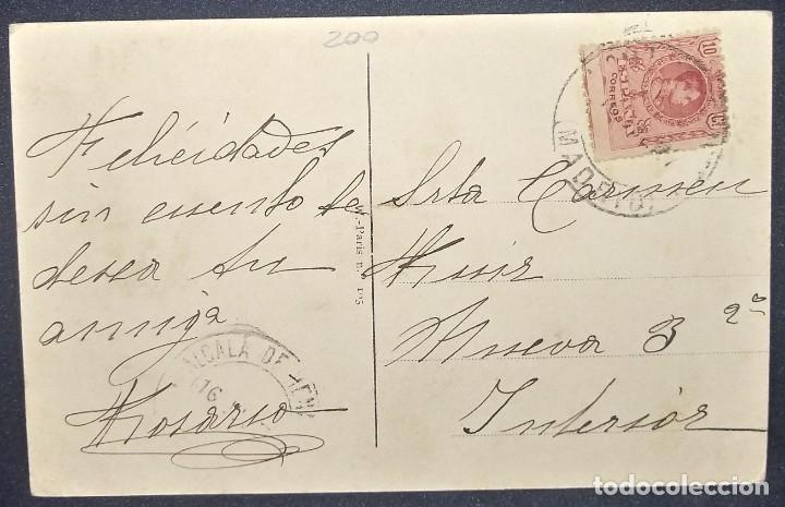 M&uacute;sica de colecci&oacute;n: POSTAL PIANO, VIOL&Iacute;N. CIRCULADA. - Foto 3